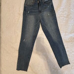 Dollhouse Blue Cropped Jeans